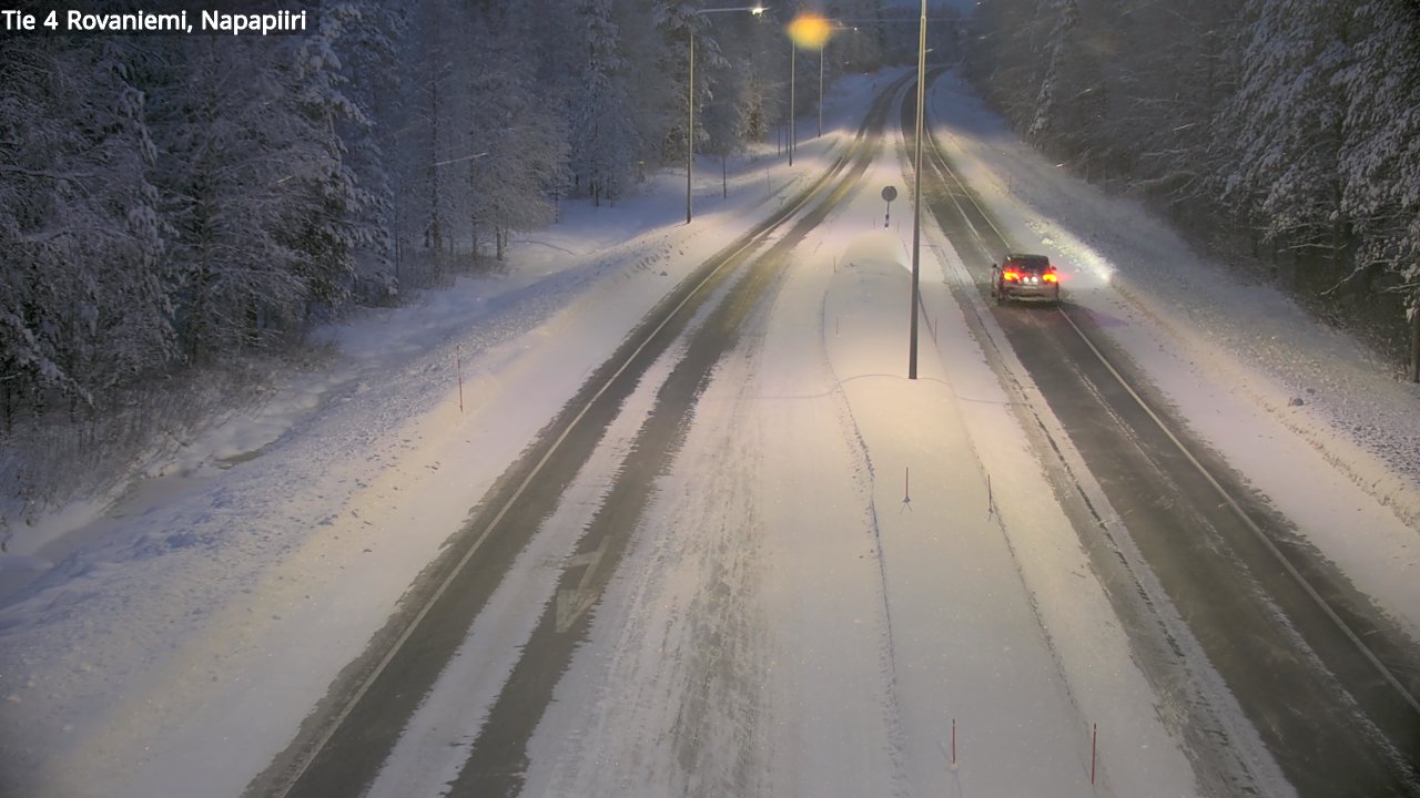 Kelikamerat Kuva Tie 4 Rovaniemi, Napapiiri, Rovaniemi, Lappi