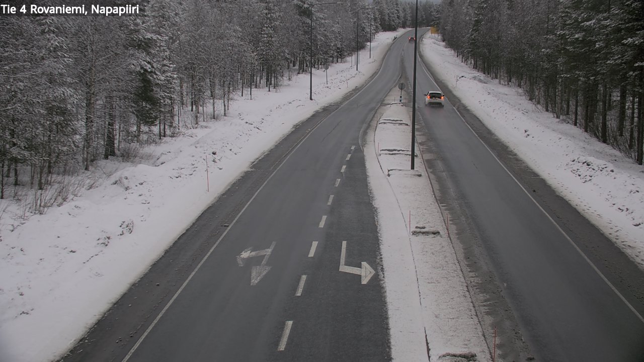 Kelikamerat Kuva Tie 4 Rovaniemi, Napapiiri, Rovaniemi, Lappi