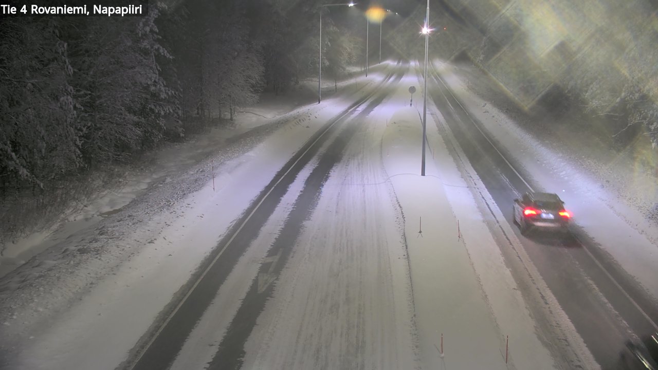 Kelikamerat Kuva Tie 4 Rovaniemi, Napapiiri, Rovaniemi, Lappi