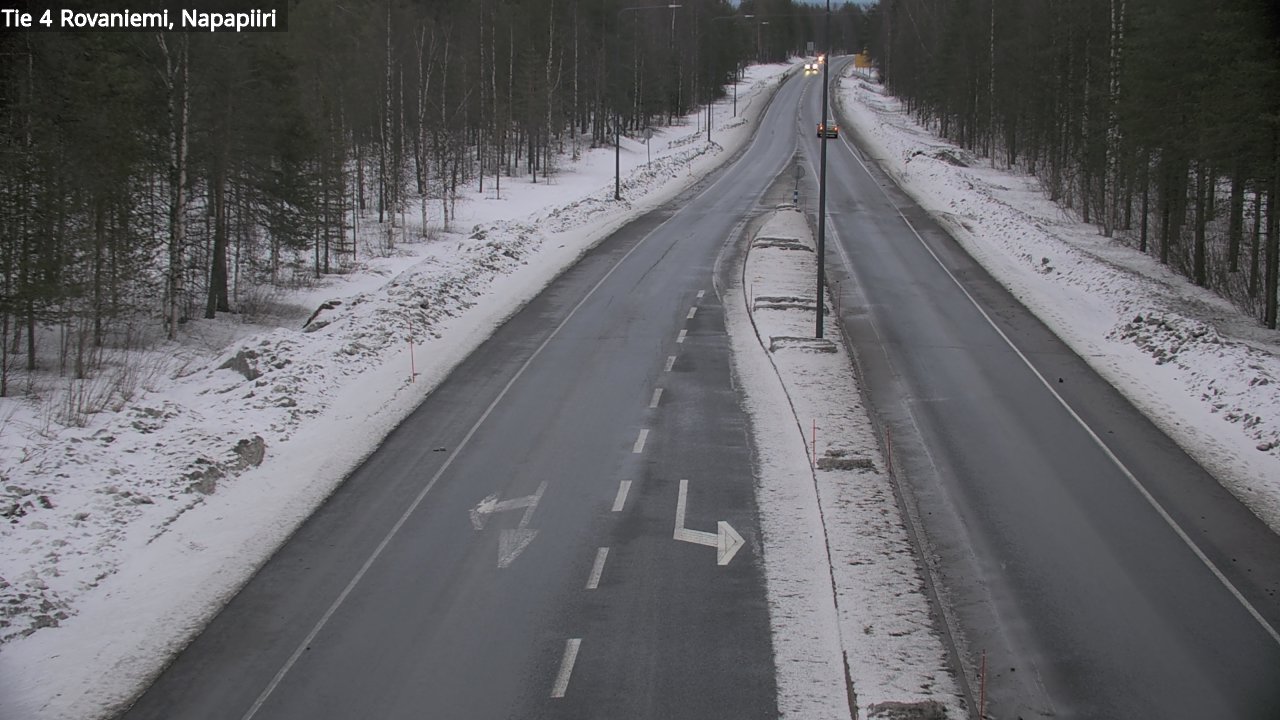 Kelikamerat Kuva Tie 4 Rovaniemi, Napapiiri, Rovaniemi, Lappi