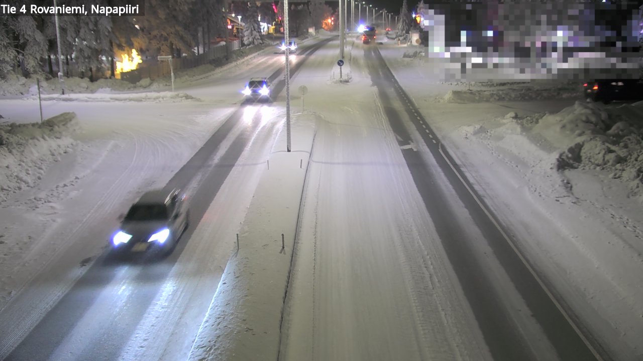 Kelikamerat Kuva Tie 4 Rovaniemi, Napapiiri, Rovaniemi, Lappi