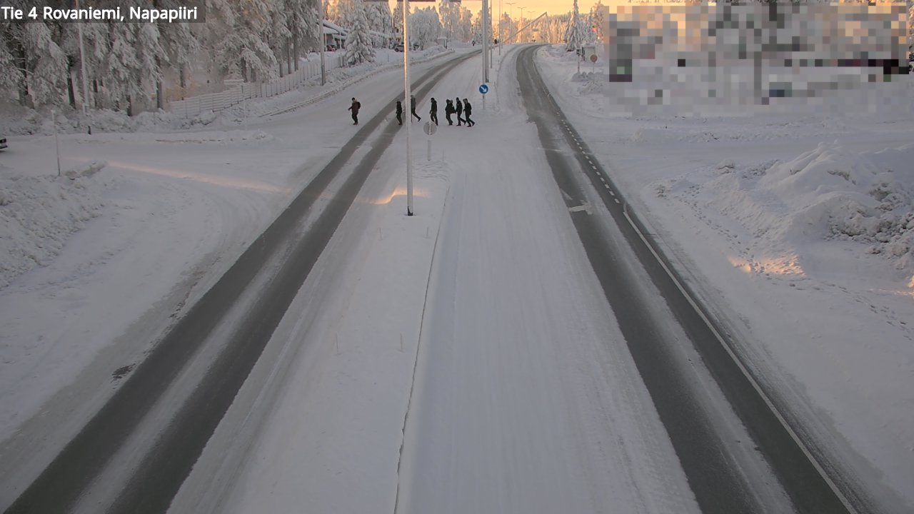 Kelikamerat Kuva Tie 4 Rovaniemi, Napapiiri, Rovaniemi, Lappi