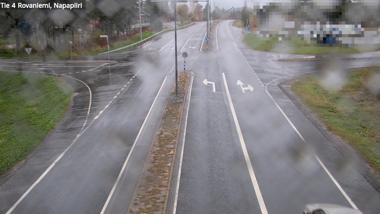 Weather Camera Image Road 4 Rovaniemi, Arctic circl, Rovaniemi, Lappi