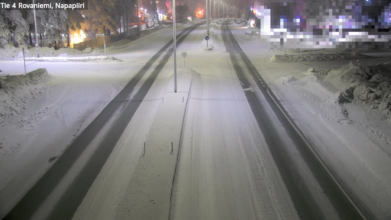 Kelikamerat Kuva Tie 4 Rovaniemi, Napapiiri, Rovaniemi, Lappi