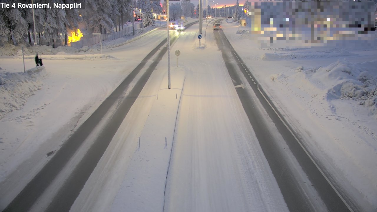 Kelikamerat Kuva Tie 4 Rovaniemi, Napapiiri, Rovaniemi, Lappi