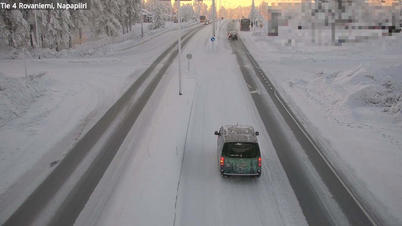 Kelikamerat Kuva Tie 4 Rovaniemi, Napapiiri, Rovaniemi, Lappi