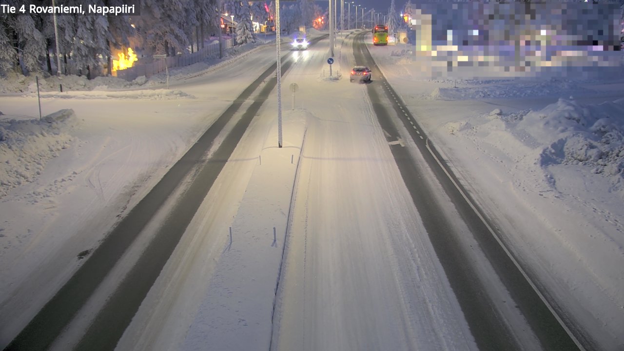 Kelikamerat Kuva Tie 4 Rovaniemi, Napapiiri, Rovaniemi, Lappi