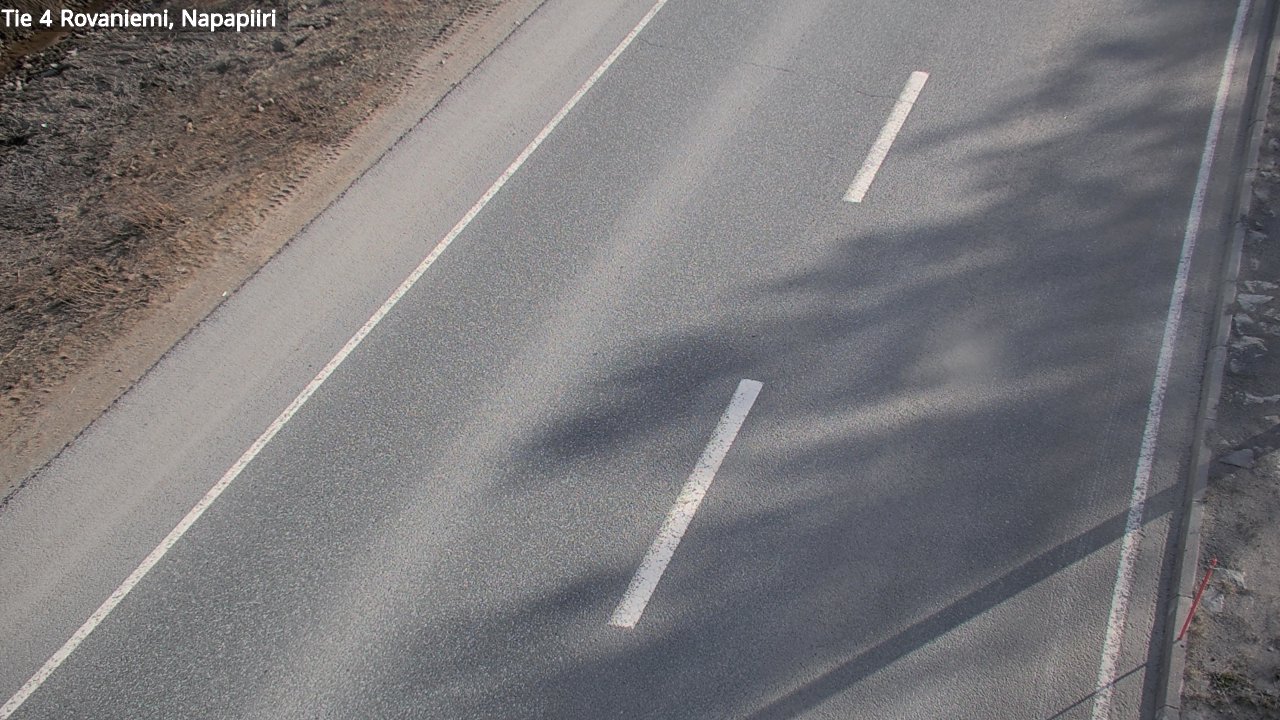 Weather Camera Image Road 4 Rovaniemi, Arctic circl, Rovaniemi, Lappi