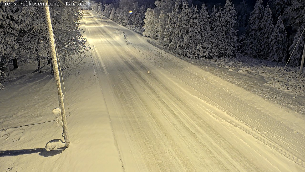 Kelikamerat Kuva Tie 5 Pelkosenniemi, Kairala, Pelkosenniemi, Lappi