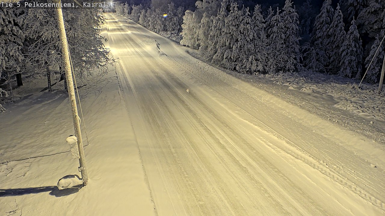 Kelikamerat Kuva Tie 5 Pelkosenniemi, Kairala, Pelkosenniemi, Lappi