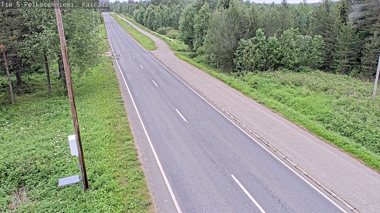 Kelikamerat Kuva Tie 5 Pelkosenniemi, Kairala, Pelkosenniemi, Lappi