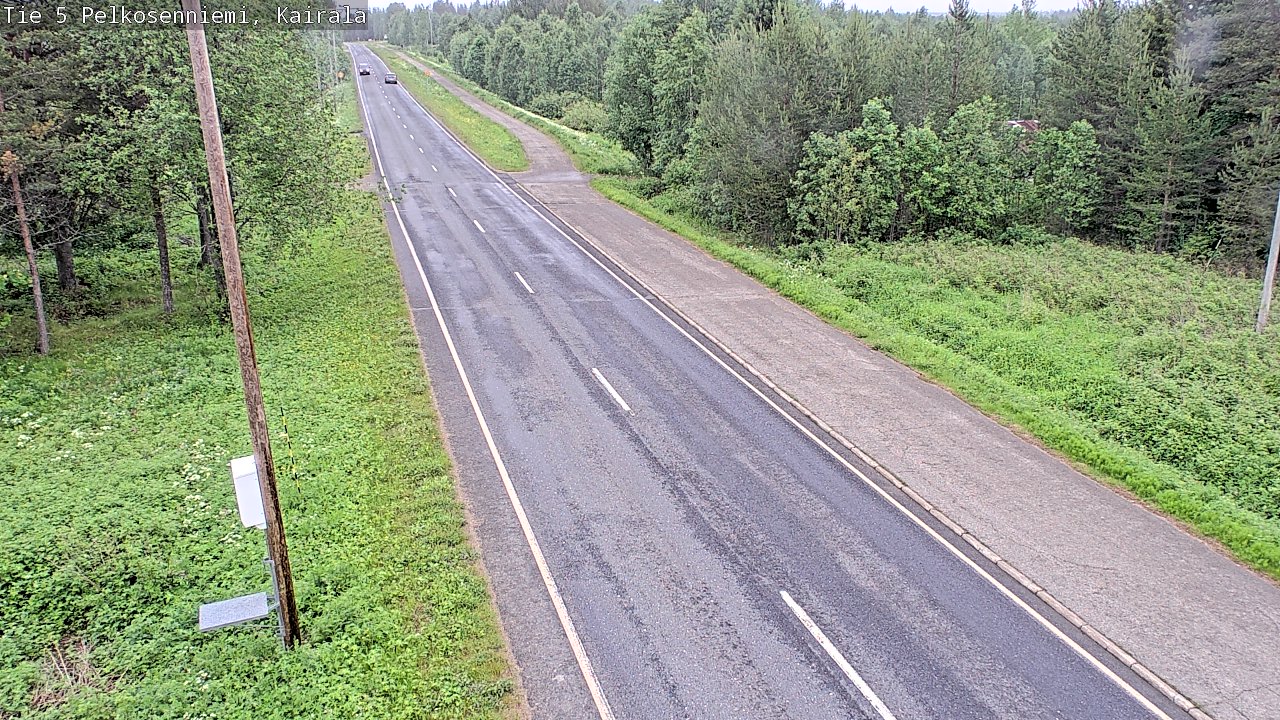 Kelikamerat Kuva Tie 5 Pelkosenniemi, Kairala, Pelkosenniemi, Lappi