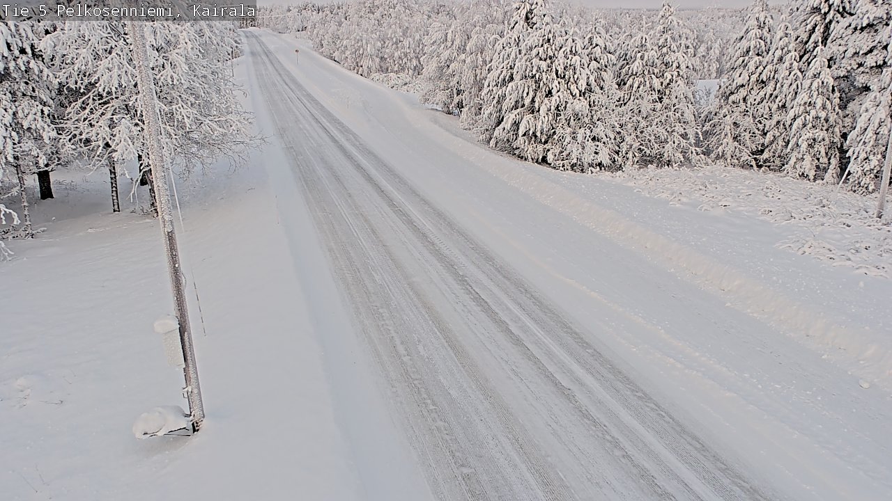 Kelikamerat Kuva Tie 5 Pelkosenniemi, Kairala, Pelkosenniemi, Lappi