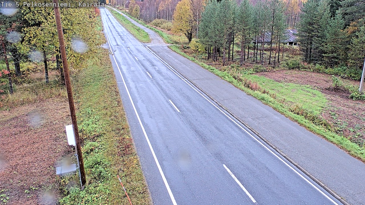 Weather Camera Image Road 5 Pelkosenniemi, Kairala, Pelkosenniemi, Lappi