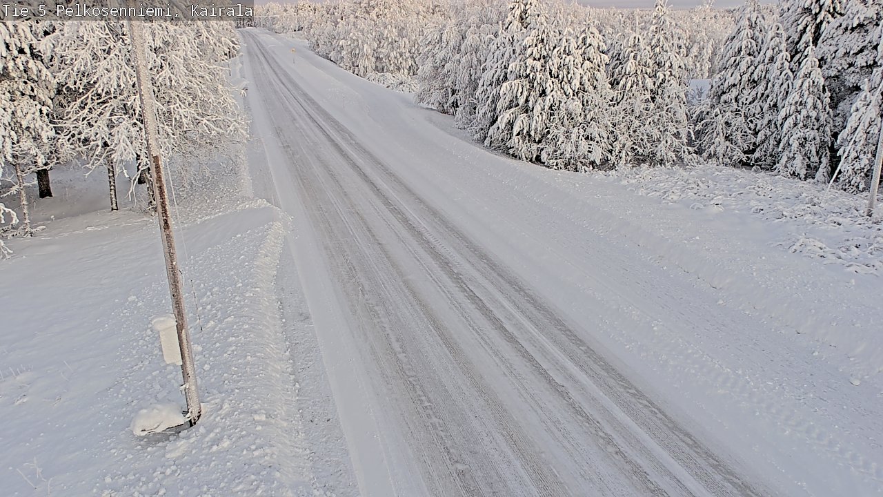 Kelikamerat Kuva Tie 5 Pelkosenniemi, Kairala, Pelkosenniemi, Lappi