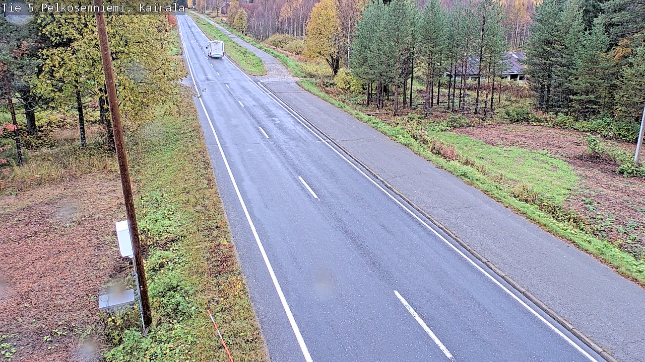 Weather Camera Image Road 5 Pelkosenniemi, Kairala, Pelkosenniemi, Lappi