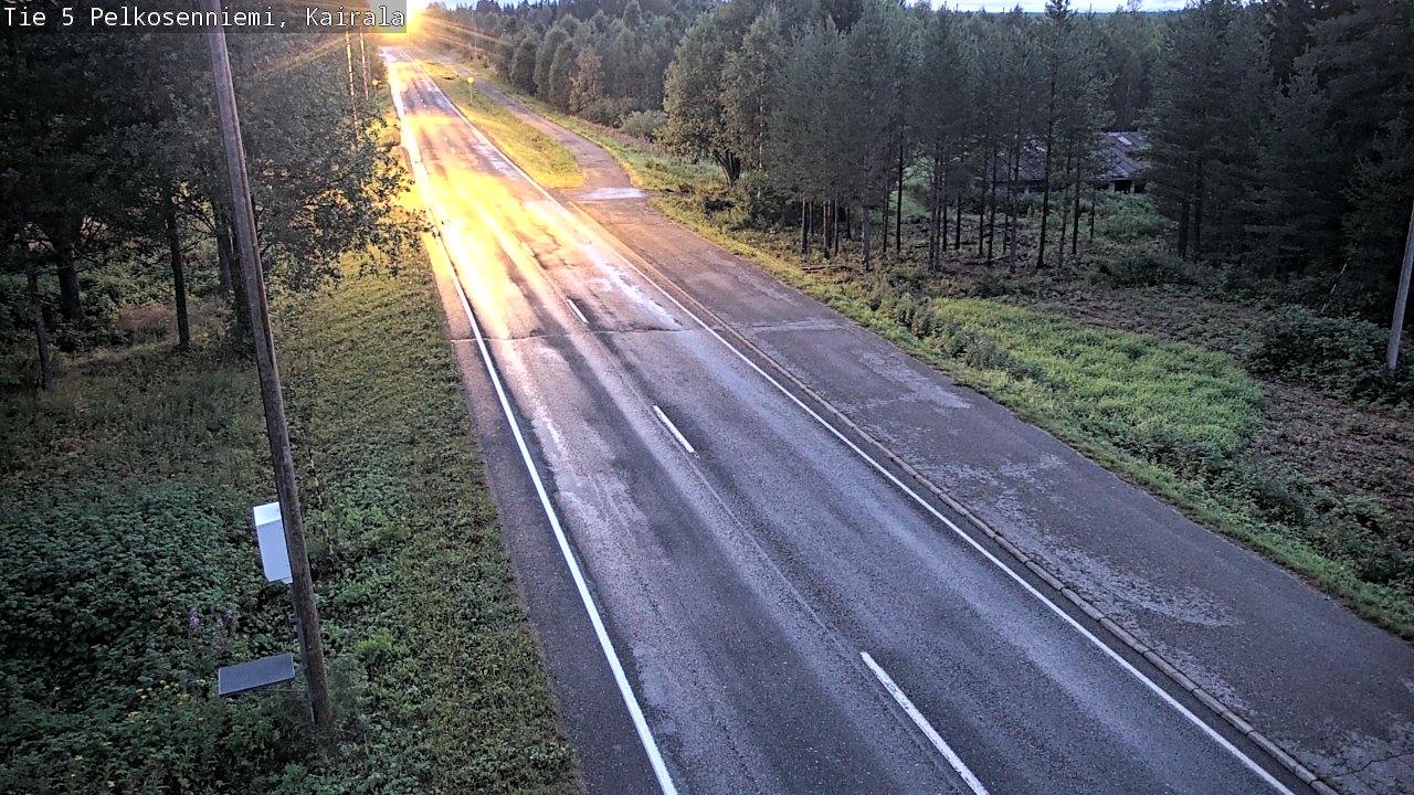Kelikamerat Kuva Tie 5 Pelkosenniemi, Kairala, Pelkosenniemi, Lappi