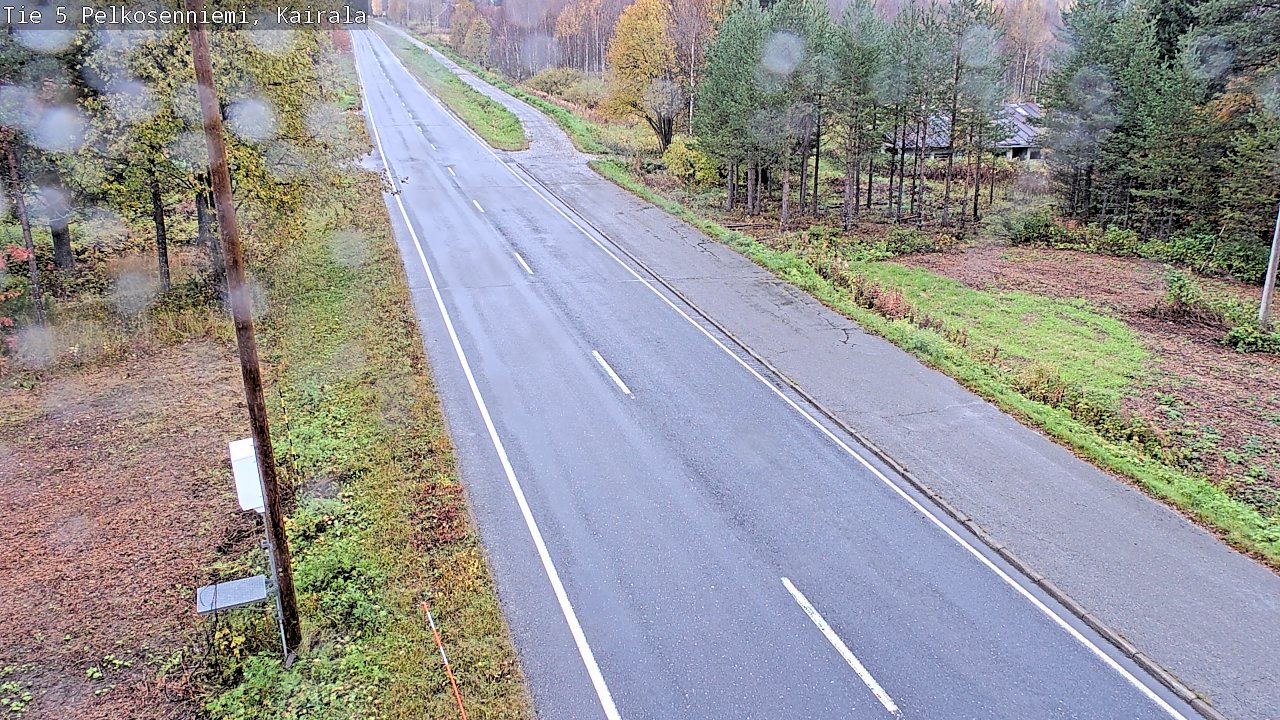 Weather Camera Image Road 5 Pelkosenniemi, Kairala, Pelkosenniemi, Lappi