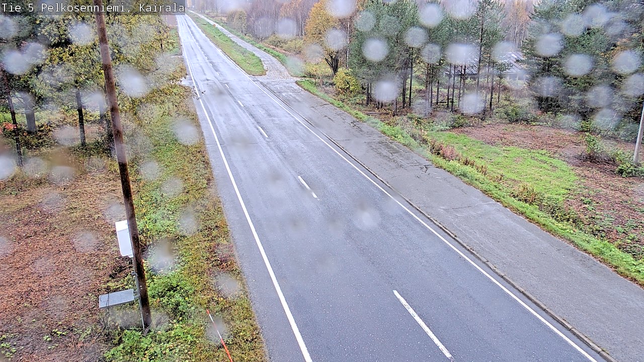 Weather Camera Image Road 5 Pelkosenniemi, Kairala, Pelkosenniemi, Lappi