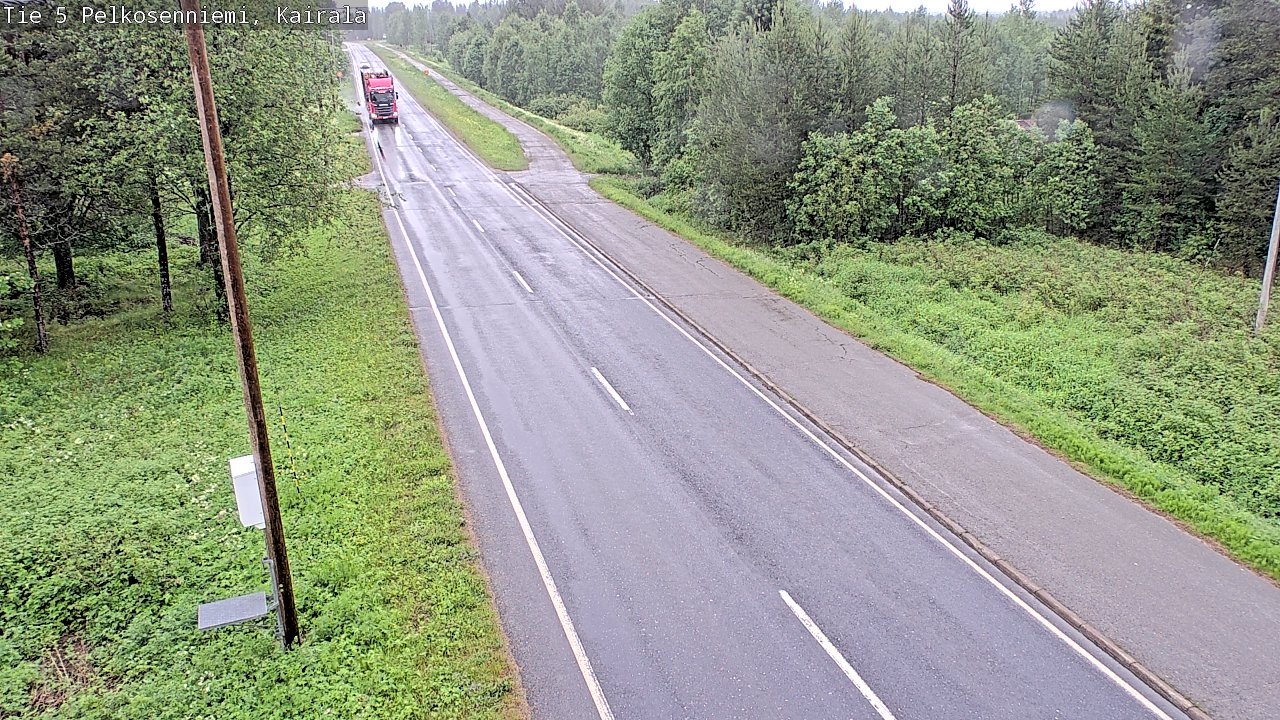 Kelikamerat Kuva Tie 5 Pelkosenniemi, Kairala, Pelkosenniemi, Lappi