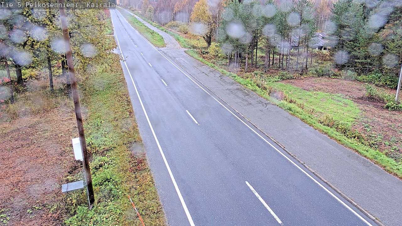 Weather Camera Image Road 5 Pelkosenniemi, Kairala, Pelkosenniemi, Lappi
