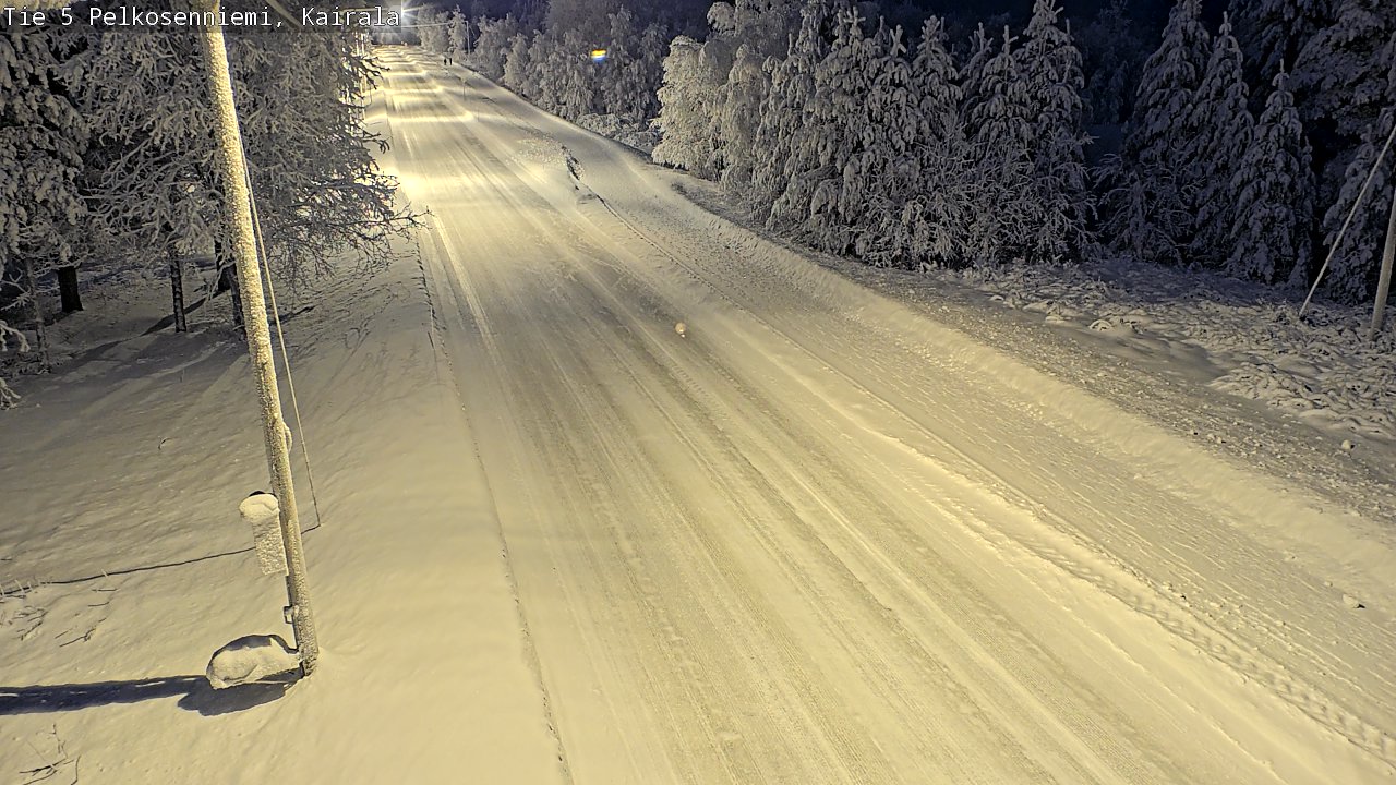 Kelikamerat Kuva Tie 5 Pelkosenniemi, Kairala, Pelkosenniemi, Lappi