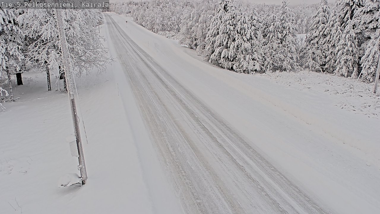 Kelikamerat Kuva Tie 5 Pelkosenniemi, Kairala, Pelkosenniemi, Lappi
