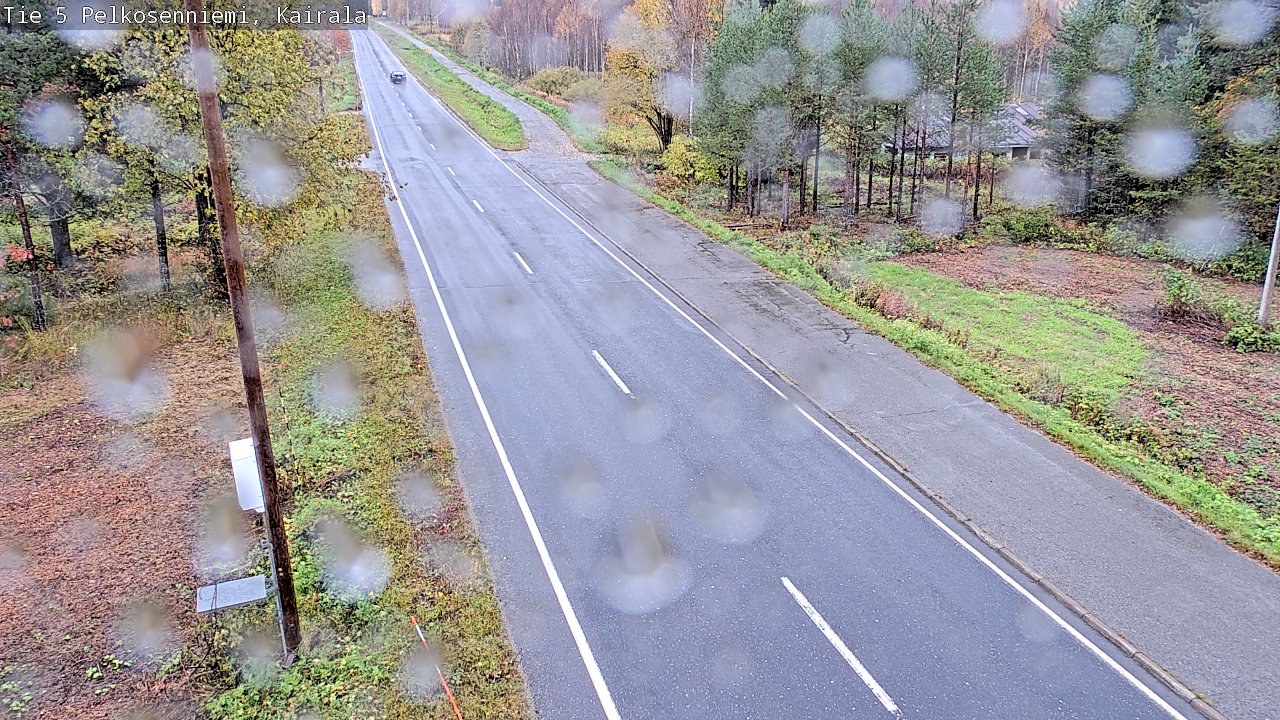Weather Camera Image Road 5 Pelkosenniemi, Kairala, Pelkosenniemi, Lappi
