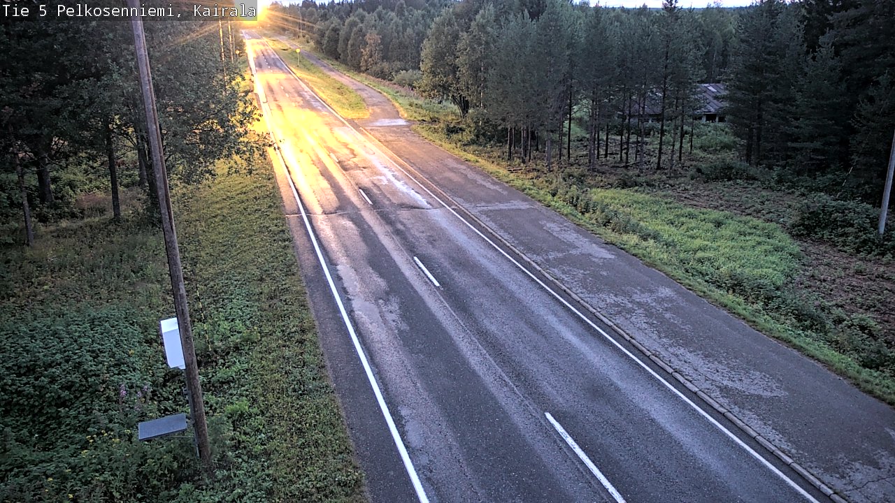 Kelikamerat Kuva Tie 5 Pelkosenniemi, Kairala, Pelkosenniemi, Lappi