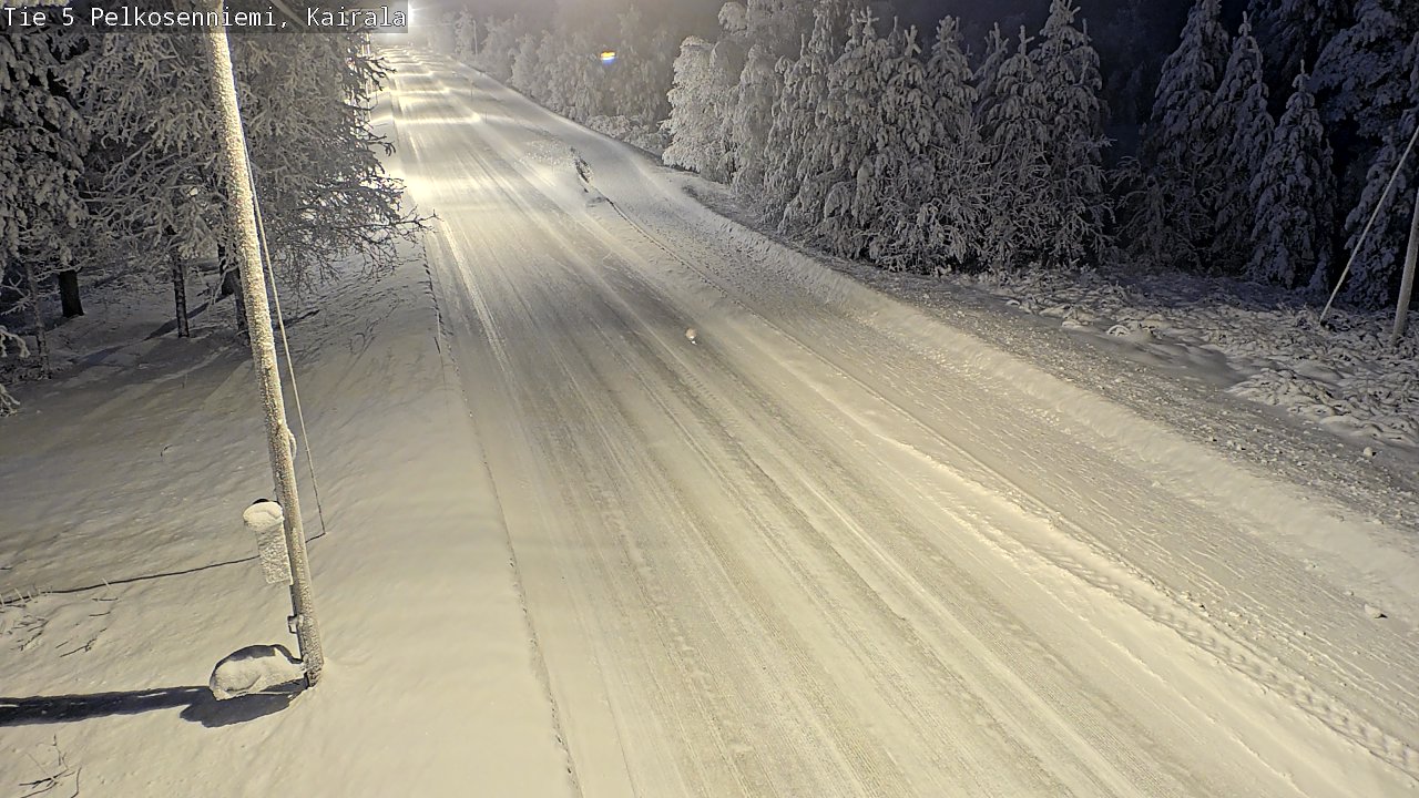 Kelikamerat Kuva Tie 5 Pelkosenniemi, Kairala, Pelkosenniemi, Lappi