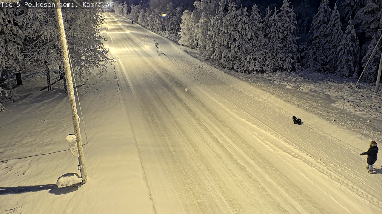 Kelikamerat Kuva Tie 5 Pelkosenniemi, Kairala, Pelkosenniemi, Lappi