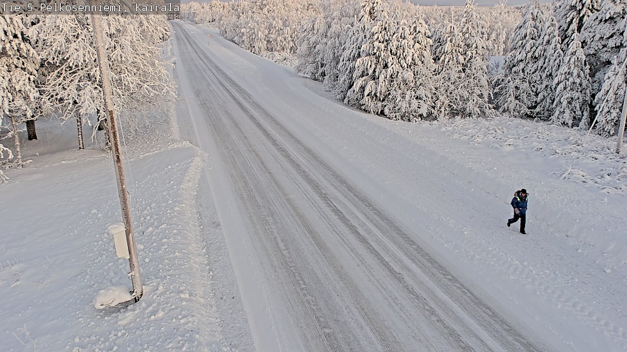 Kelikamerat Kuva Tie 5 Pelkosenniemi, Kairala, Pelkosenniemi, Lappi
