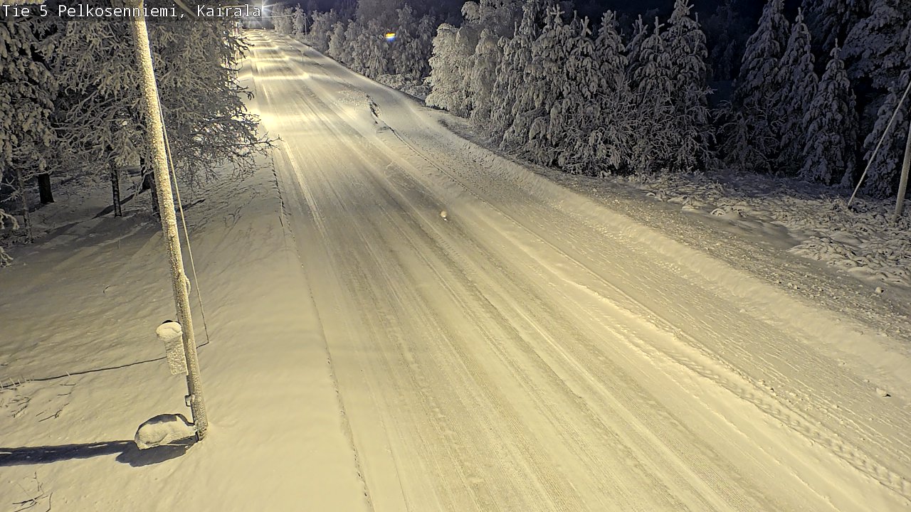 Kelikamerat Kuva Tie 5 Pelkosenniemi, Kairala, Pelkosenniemi, Lappi