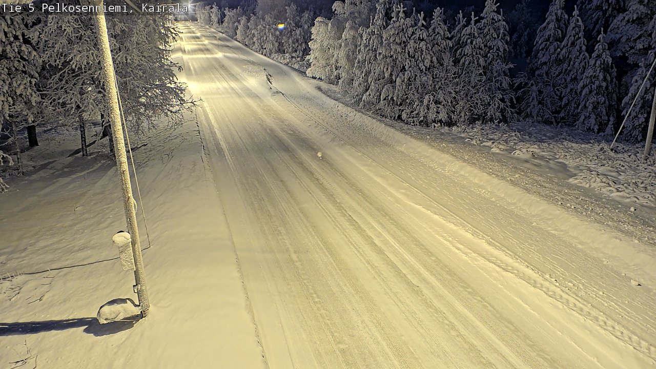 Kelikamerat Kuva Tie 5 Pelkosenniemi, Kairala, Pelkosenniemi, Lappi