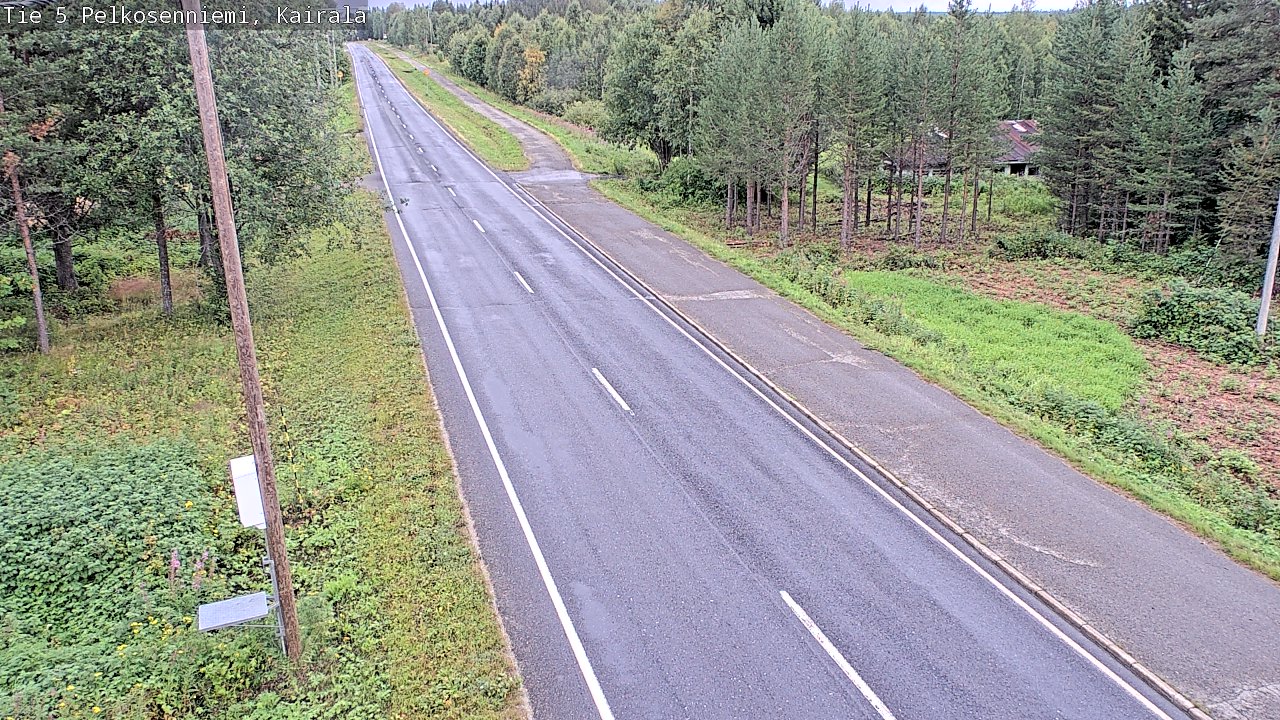 Kelikamerat Kuva Tie 5 Pelkosenniemi, Kairala, Pelkosenniemi, Lappi
