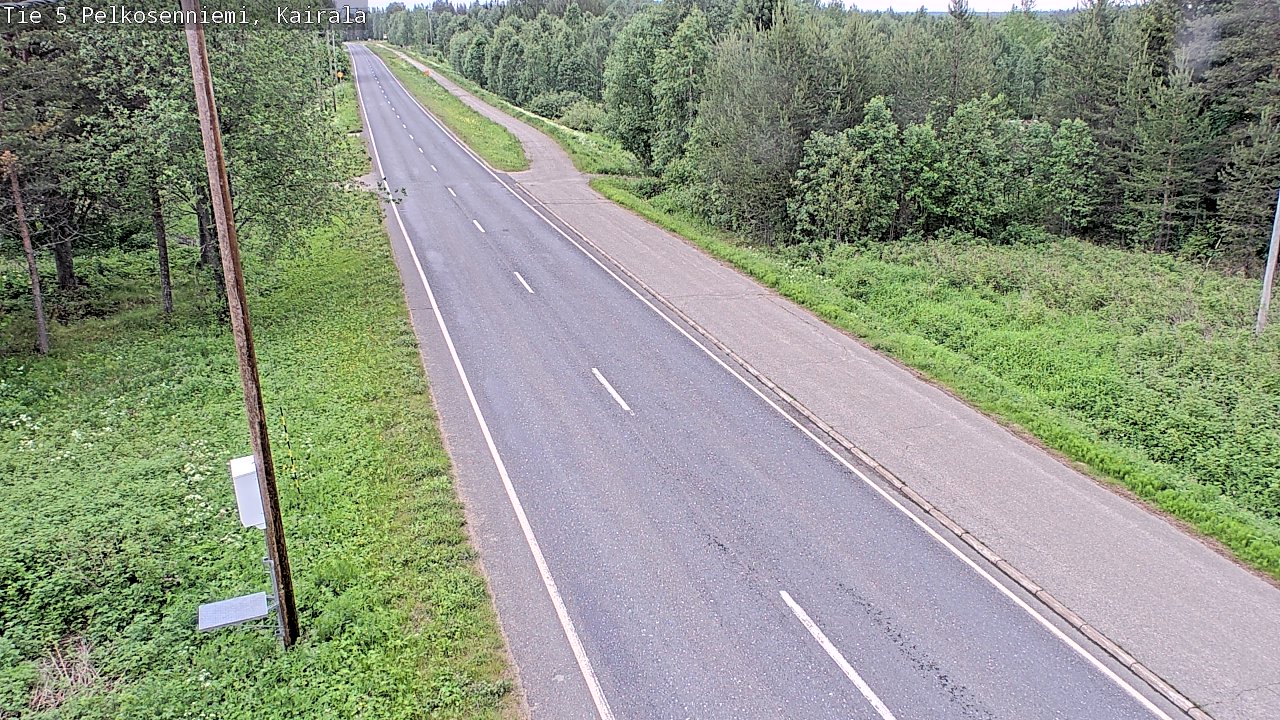 Kelikamerat Kuva Tie 5 Pelkosenniemi, Kairala, Pelkosenniemi, Lappi