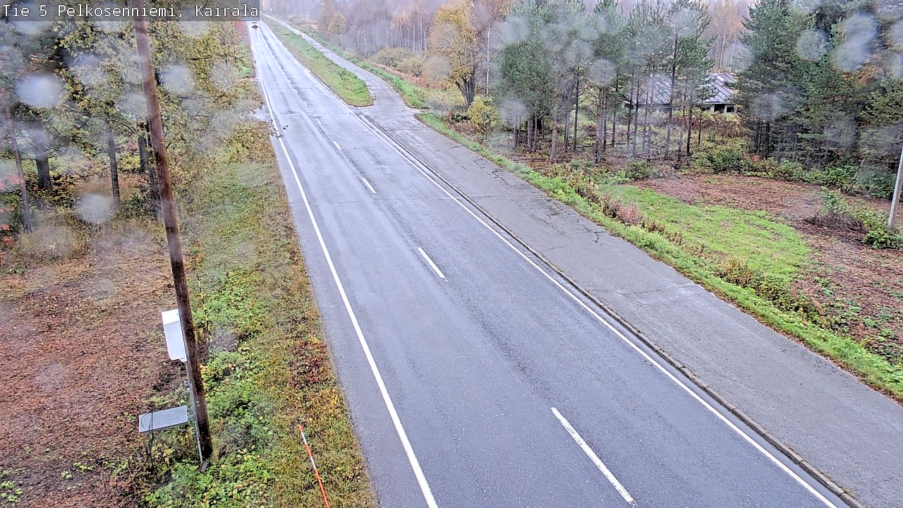 Weather Camera Image Road 5 Pelkosenniemi, Kairala, Pelkosenniemi, Lappi