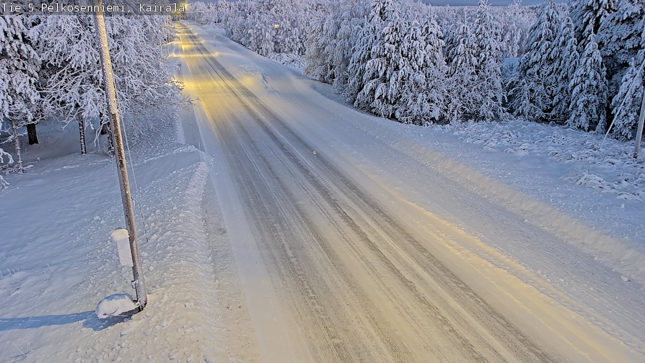 Kelikamerat Kuva Tie 5 Pelkosenniemi, Kairala, Pelkosenniemi, Lappi
