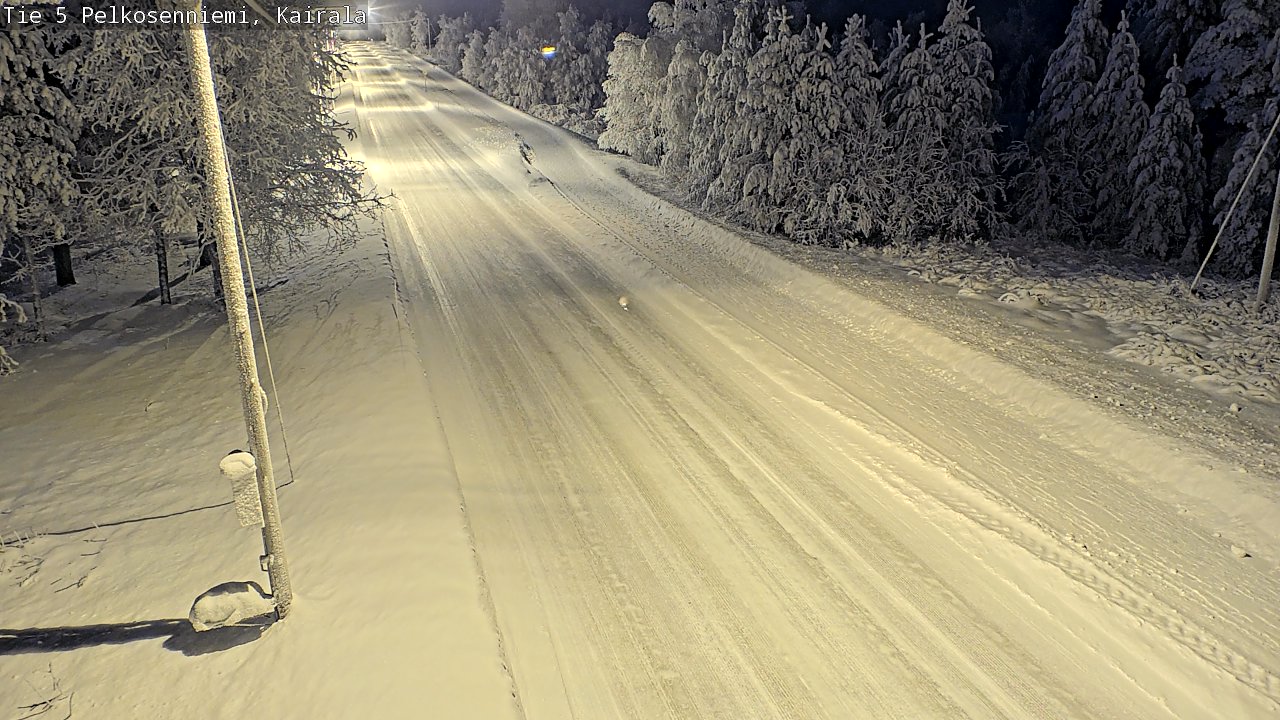 Kelikamerat Kuva Tie 5 Pelkosenniemi, Kairala, Pelkosenniemi, Lappi