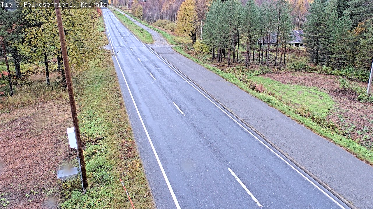 Weather Camera Image Road 5 Pelkosenniemi, Kairala, Pelkosenniemi, Lappi