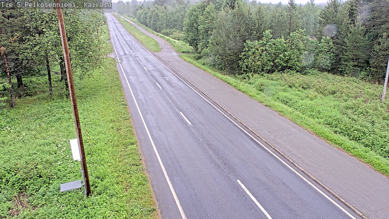 Kelikamerat Kuva Tie 5 Pelkosenniemi, Kairala, Pelkosenniemi, Lappi