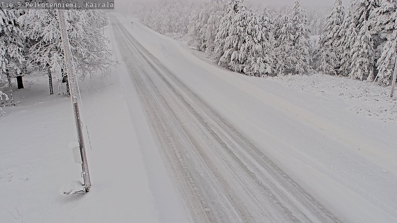 Kelikamerat Kuva Tie 5 Pelkosenniemi, Kairala, Pelkosenniemi, Lappi