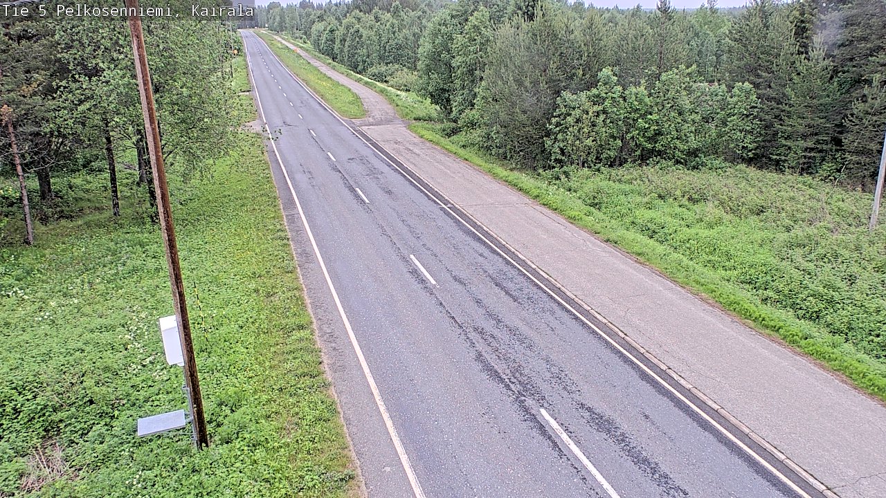 Kelikamerat Kuva Tie 5 Pelkosenniemi, Kairala, Pelkosenniemi, Lappi
