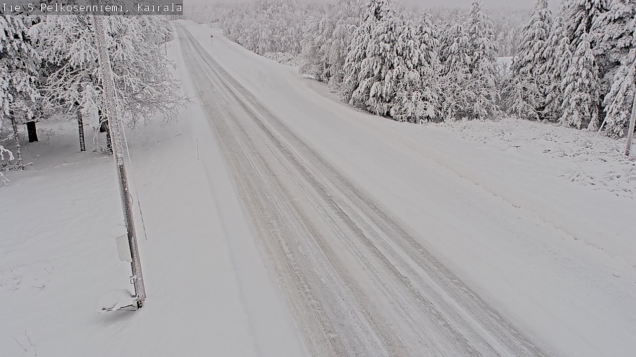 Kelikamerat Kuva Tie 5 Pelkosenniemi, Kairala, Pelkosenniemi, Lappi