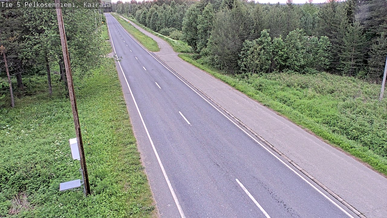 Kelikamerat Kuva Tie 5 Pelkosenniemi, Kairala, Pelkosenniemi, Lappi
