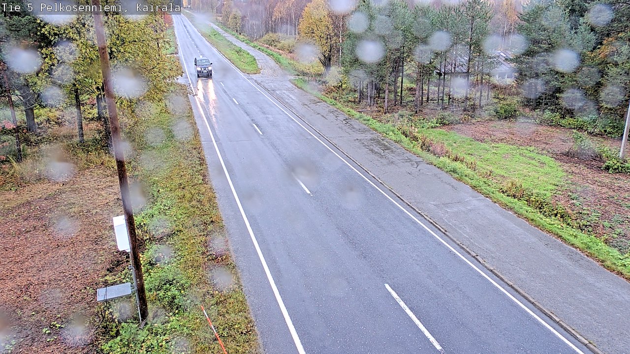 Weather Camera Image Road 5 Pelkosenniemi, Kairala, Pelkosenniemi, Lappi