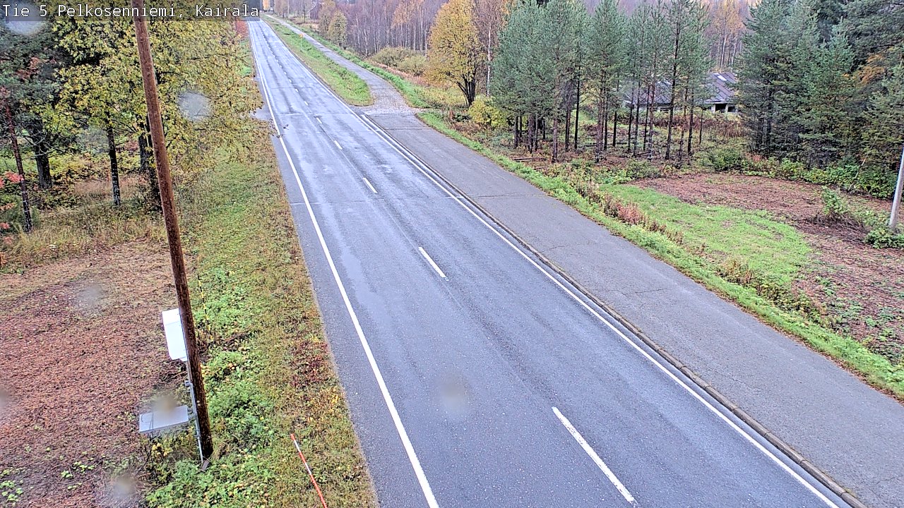 Weather Camera Image Road 5 Pelkosenniemi, Kairala, Pelkosenniemi, Lappi