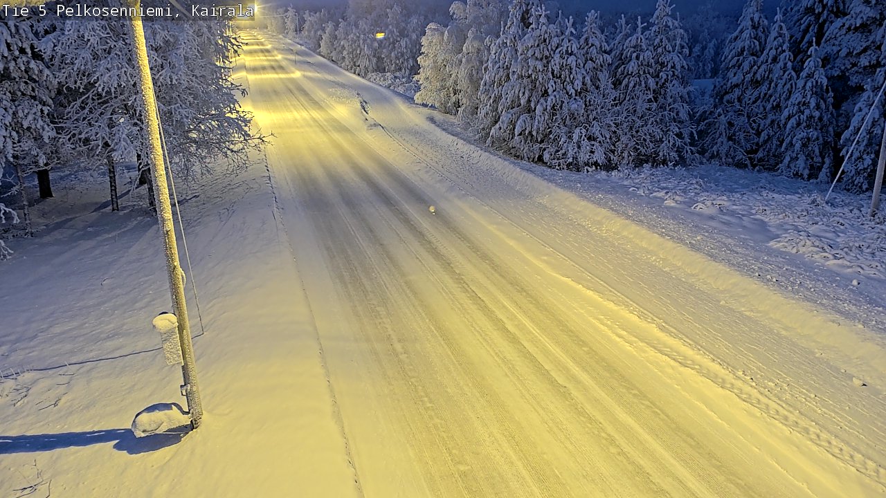 Kelikamerat Kuva Tie 5 Pelkosenniemi, Kairala, Pelkosenniemi, Lappi