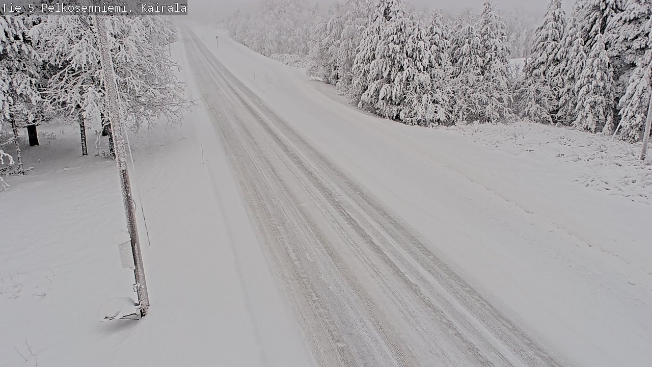Kelikamerat Kuva Tie 5 Pelkosenniemi, Kairala, Pelkosenniemi, Lappi