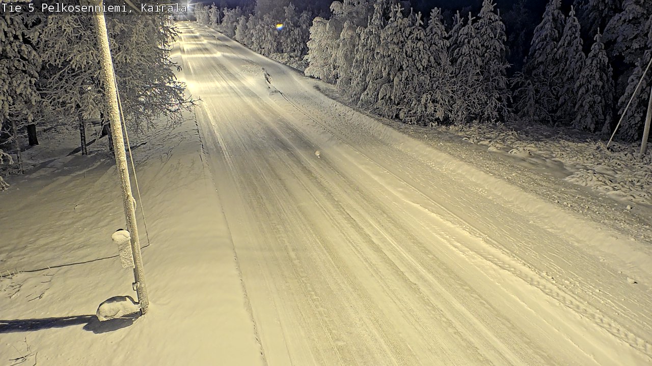 Kelikamerat Kuva Tie 5 Pelkosenniemi, Kairala, Pelkosenniemi, Lappi